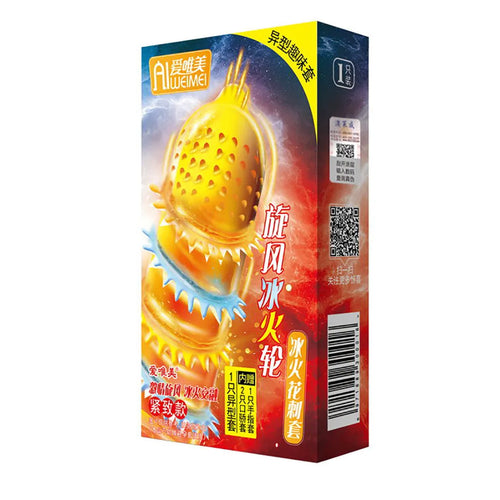 Adult Condoms Latex Dotted Massage